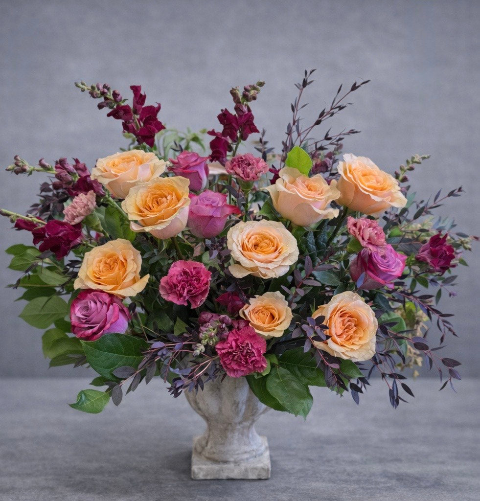 Luxury Vintage Bordeaux Arrangement