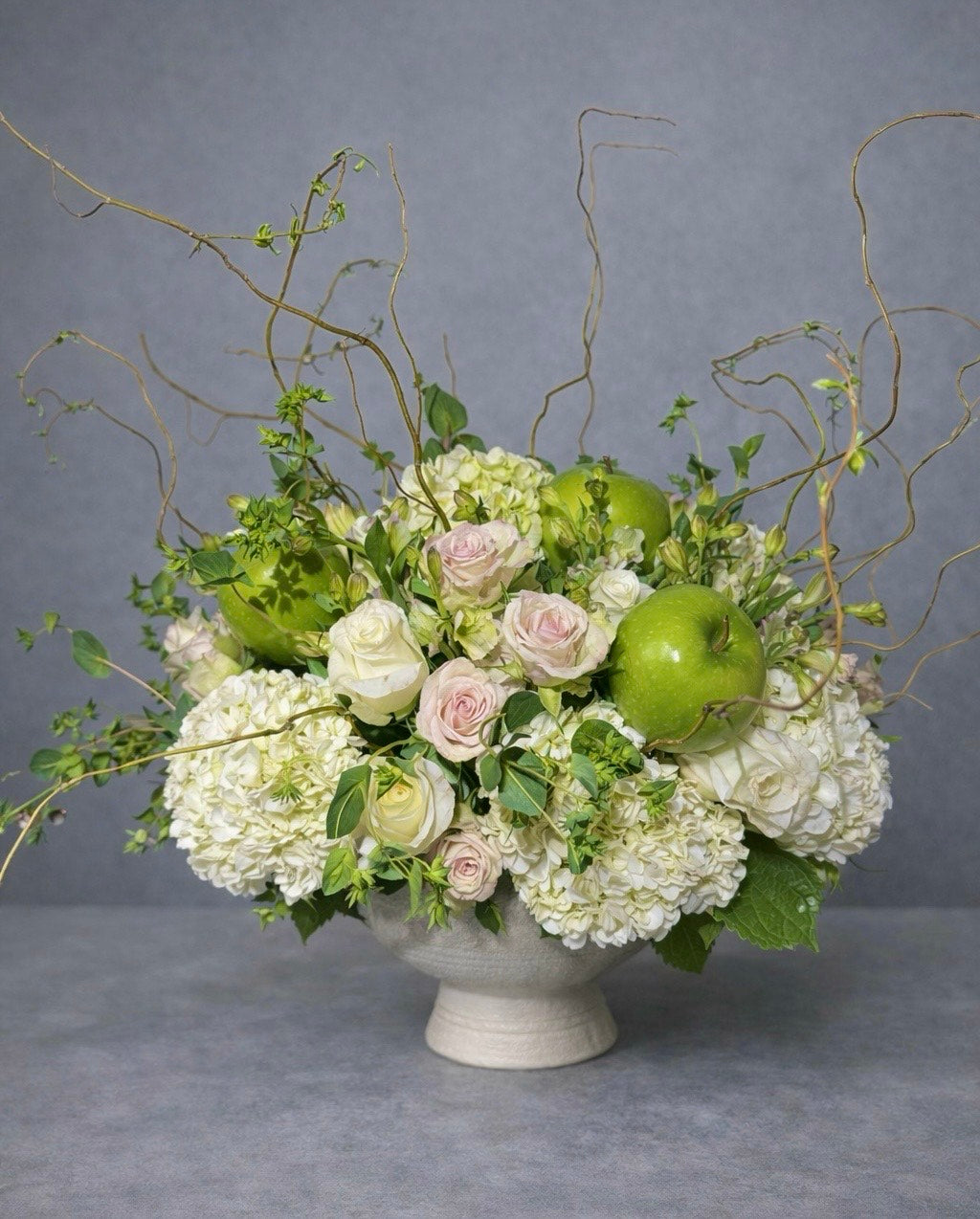 White Hydrangea Flower Arrangement | Same-Day Delivery Las Vegas