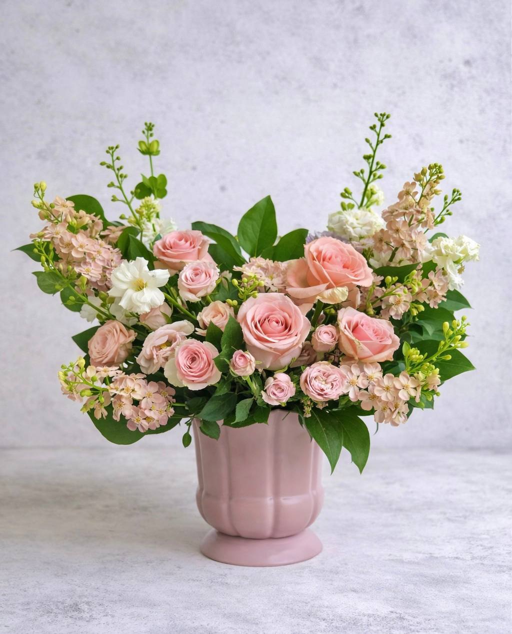 Spring Blush Garden Harmony Centerpiece Las Vegas