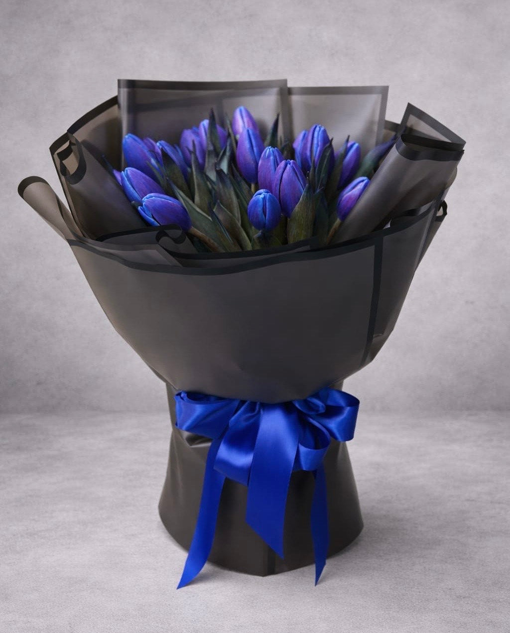 Blue tulips