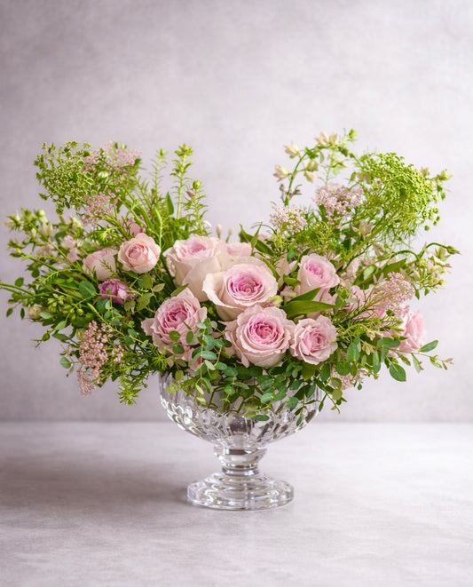 Pink Garden Centerpiece