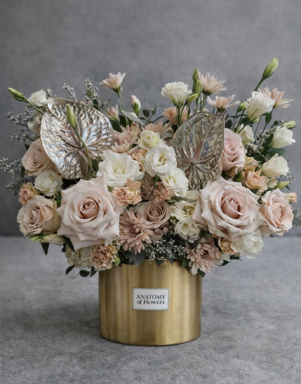 Pastel Rose Flower Arrangement –  Flower Delivery Las Vegas
