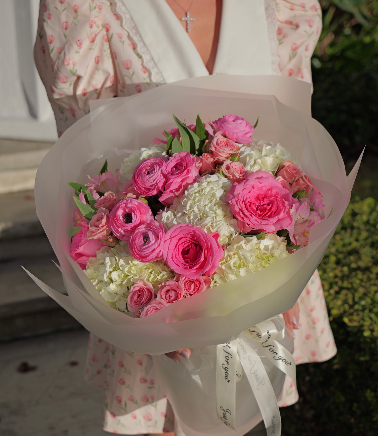 Luxury Soft Pink Garden Rose Bouquet Las Vegas