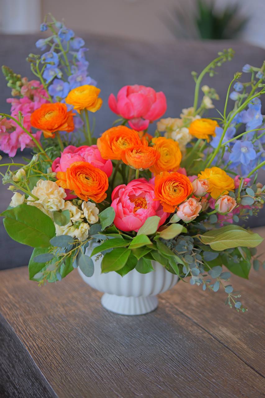 Bright Spring Flower Arrangement